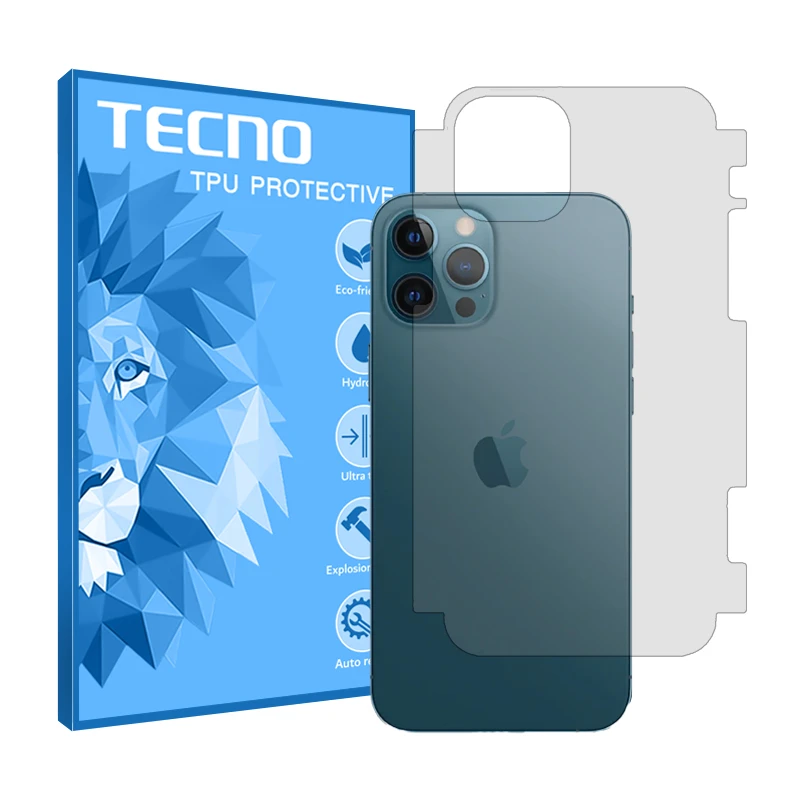 محافظ پشت گوشی شفاف تکنو مدل HyGEL مناسب برای گوشی موبایل اپل iPhone 12 Pro Max