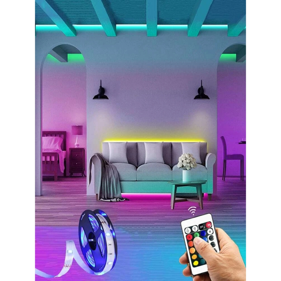 قیمت و خرید ریسه ال ای دی دریم لایت مدل RGB 5050 Gaming طول