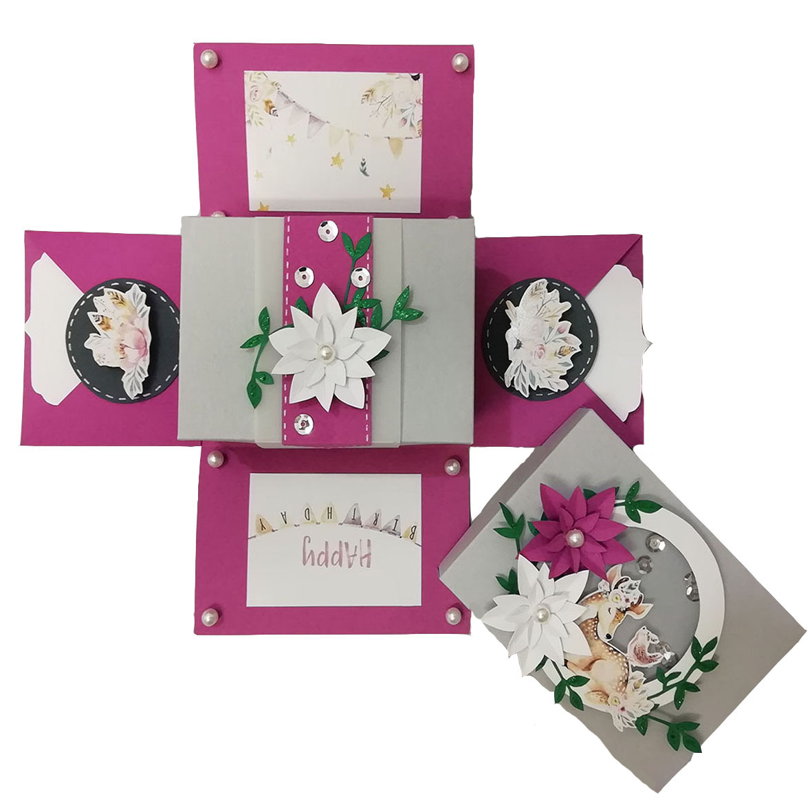 جعبه هدیه طرح سورپرایز کد 004