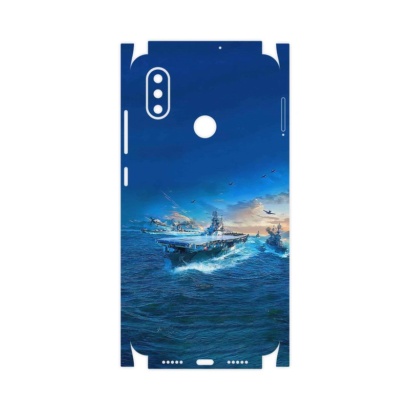 برچسب پوششی ماهوت مدل Warship-FullSkin مناسب برای گوشی موبایل شیائومی Mi 8