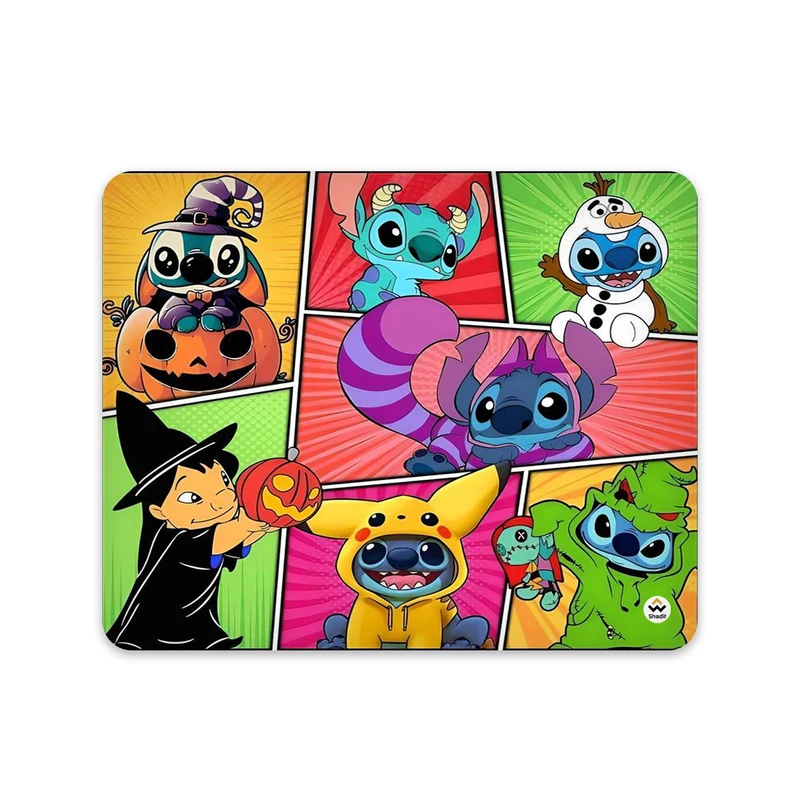 ماوس پد شادیت مدل stitch کد178 سایز 24*19 سانتی متر