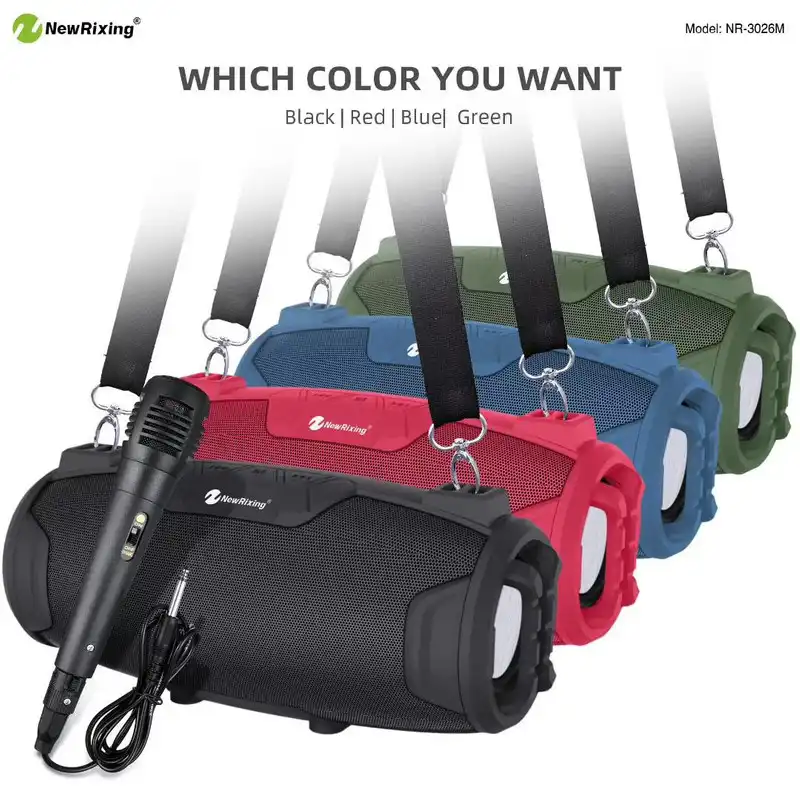 اسپیکر بلوتوثی قابل حمل نیوریکسینگ مدل NR-3026M کد P98