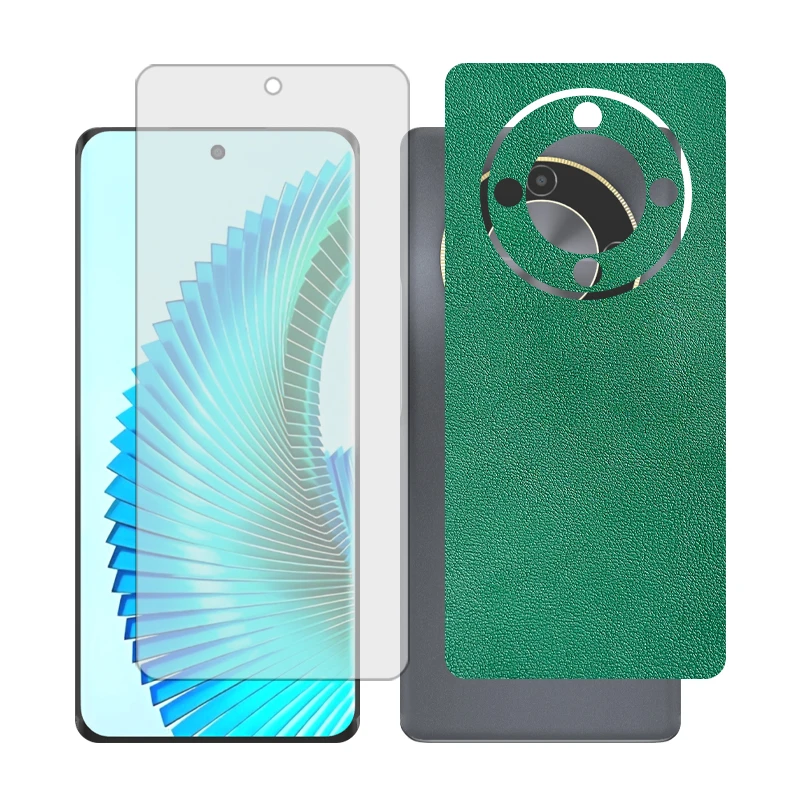 محافظ صفحه نمایش مات گلس مدل Together مناسب برای گوشی موبایل آنر X9b به همراه برچسب پوششی پشت گوشی