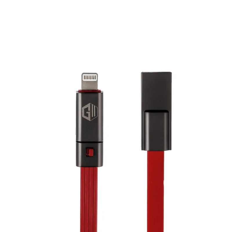 کابل تبدیل USB به لایتنینگ گجت ورلد مدل KL-X19 طول 1.5 متر