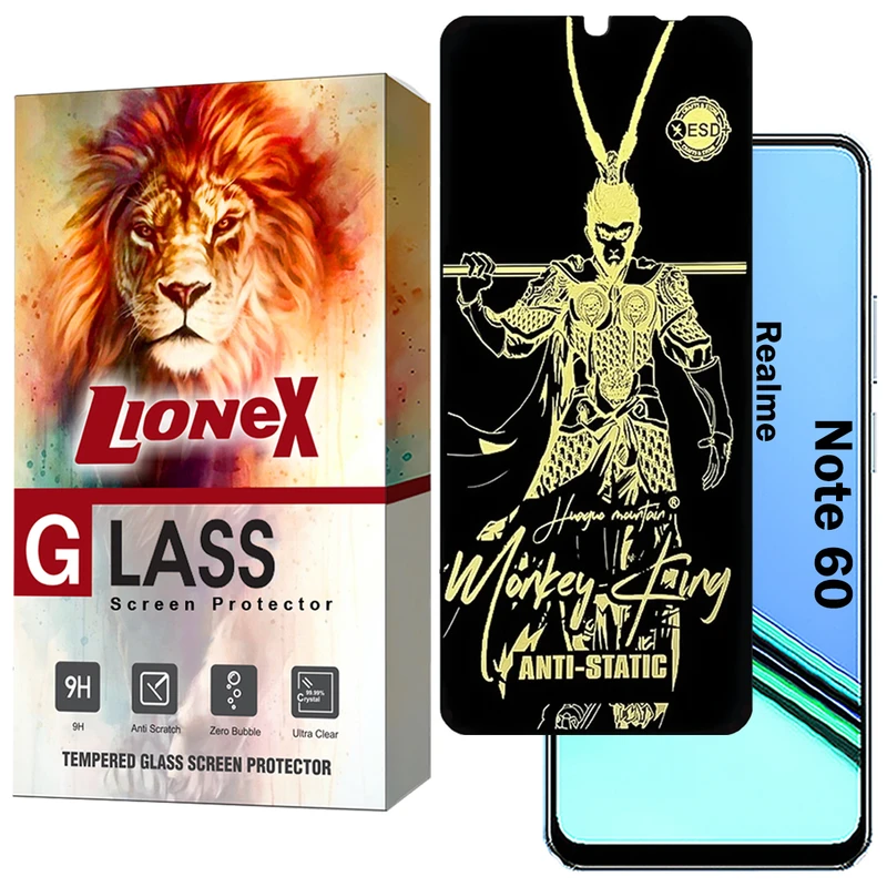 محافظ صفحه نمایش لایونکس مدل ANTGL20 مناسب برای گوشی موبایل ریلمی Note 60