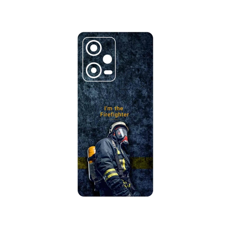 برچسب پوششی ماهوت مدل Firefighter مناسب برای گوشی موبایل شیائومی Redmi Note 12 Pro