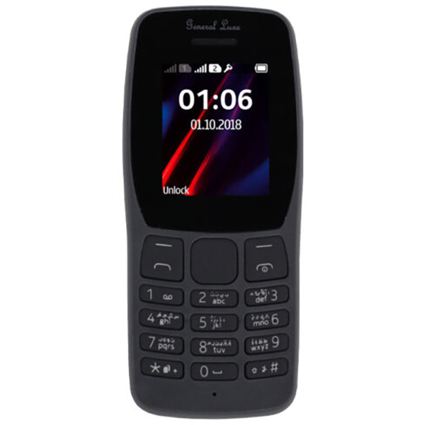 گوشی موبایل جنرال لوکس مدل GLX 110 دو سیم کارت ظرفیت چهار مگابایت