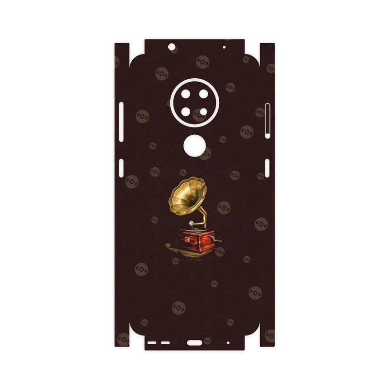 برچسب پوششی ماهوت مدل Gramophone Nostalgia-FullSkin مناسب برای گوشی موبایل نوکیا 6.2