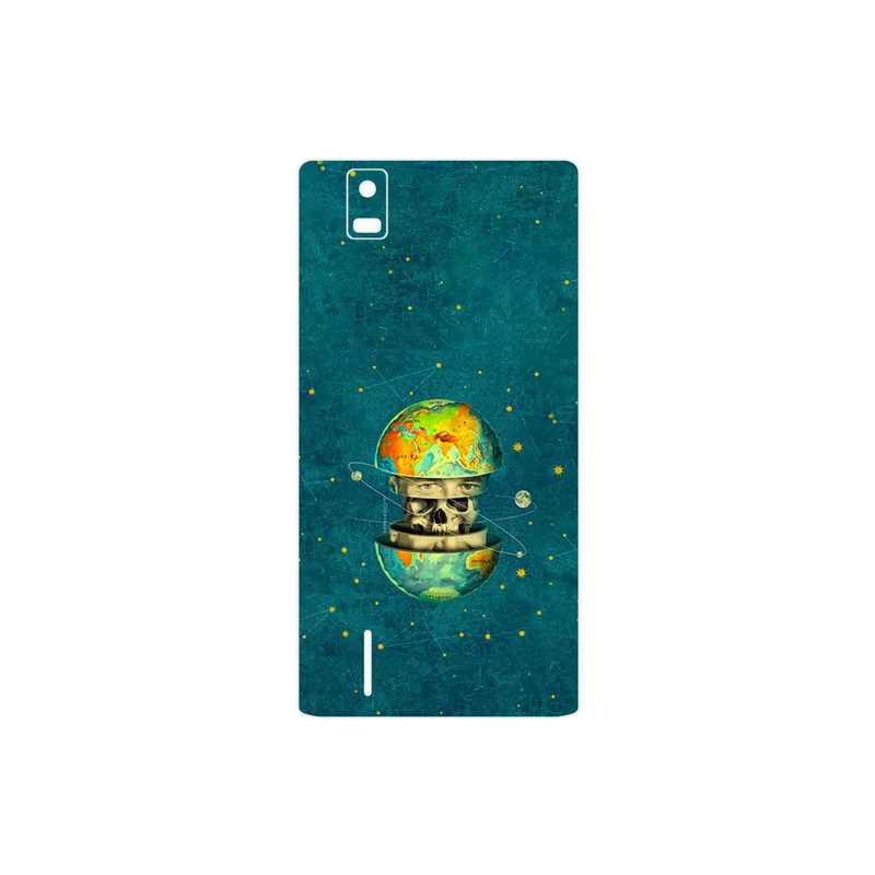 برچسب پوششی ماهوت مدل Collage of Earth Face مناسب برای گوشی موبایل هوآوی Ascend P2