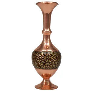گلدان خاتم کاری طرح مس گیلاسی کد 17