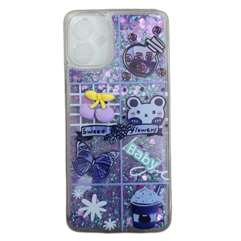 کاور مدل عروسکی آکواریومی مناسب برای گوشی موبایل سامسونگ Galaxy A06