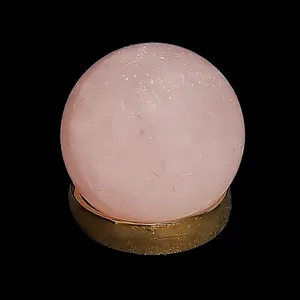 سنگ راف مدل گوی رز کوارتز کد 7-185