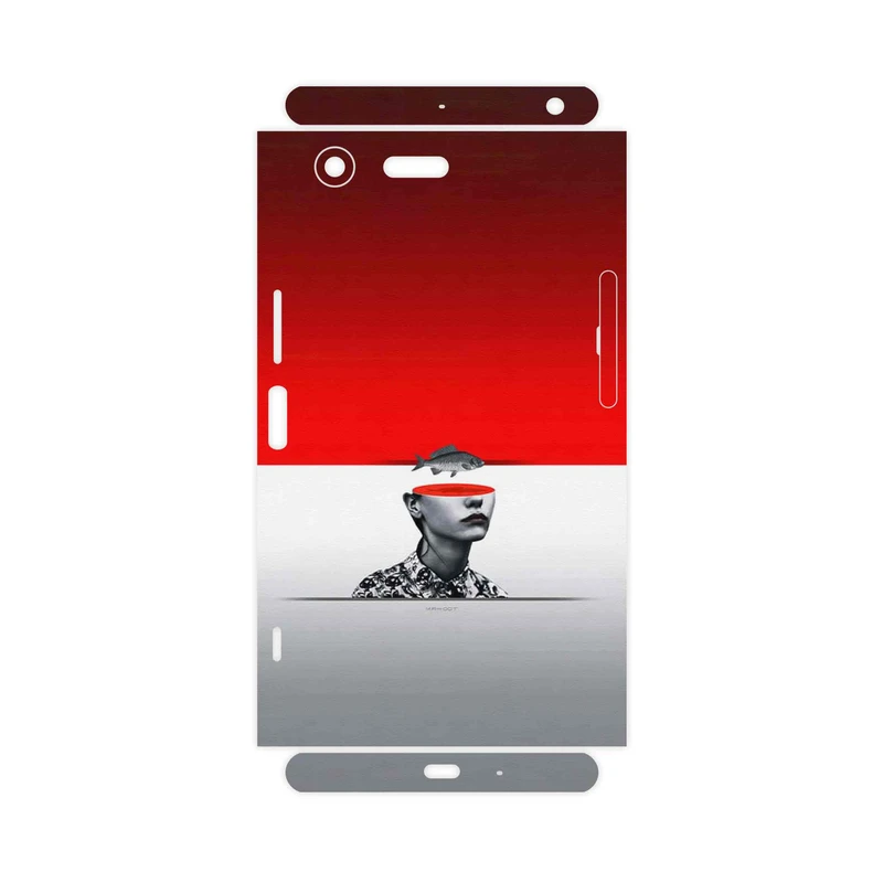 برچسب پوششی ماهوت مدل Collage of surreal Portrait of Women 1-FullSkin مناسب برای گوشی موبایل سونی Xperia XZ Premium