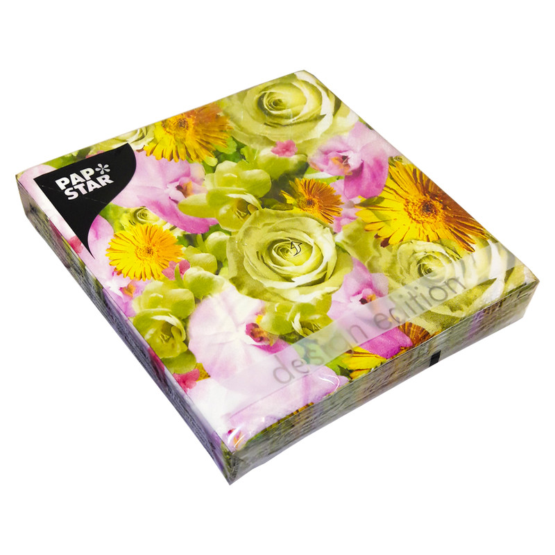  دستمال سفره پپ ستار مدل DEdition کد 81566 بسته 20 عددی