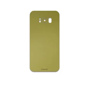MAHOOT Matte-Gold Cover Sticker for Samsung Galaxy S8