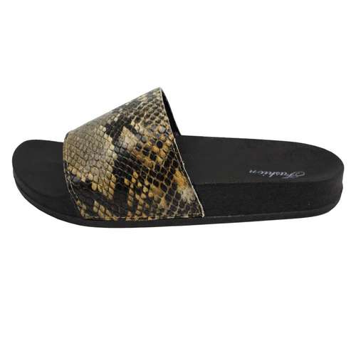 دمپایی روفرشی نیکتا مدل پوست ماری کد 1212-BN