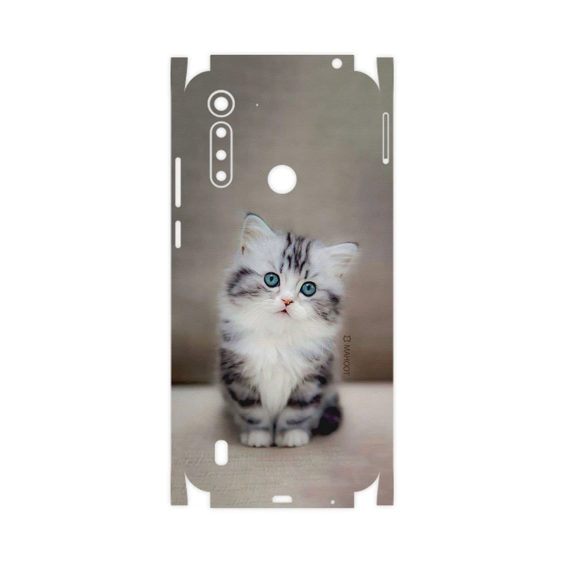 برچسب پوششی ماهوت مدل Cat-2-FullSkin مناسب برای گوشی موبایل موتورولا Moto G8 Power Lite