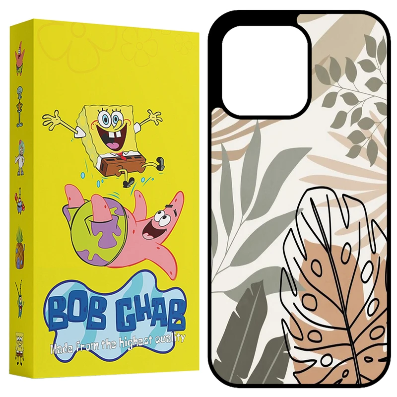 کاور باب قاب طرح برگ مدل BCP13P مناسب برای گوشی موبایل اپل iPhone 13 Pro