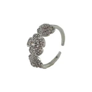انگشتر زنانه وای اس ایکس مدل گل کد R200