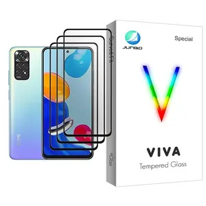 Junbo Viva Glass MIX003 Screen Protector For Xiaomi Redmi Note 11 Pack Of 3
