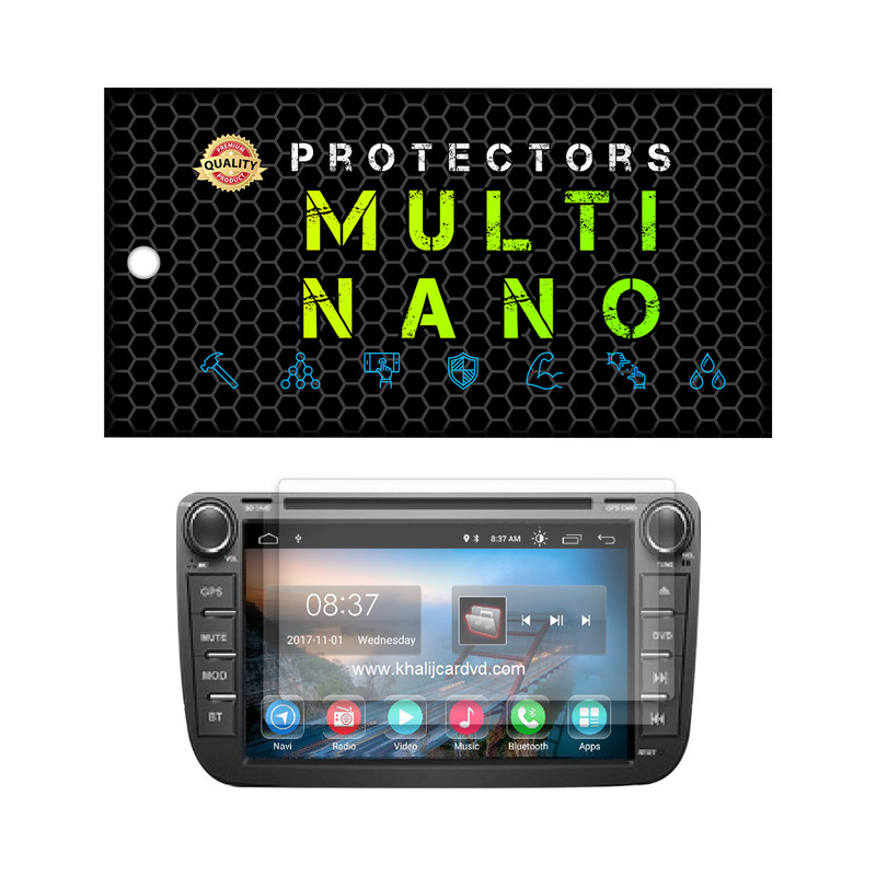 محافظ صفحه نمایش مانیتور خودرو مولتی نانو مدل مات کد CR-S2NM مناسب برای برلیانس H320 بسته دو عددی