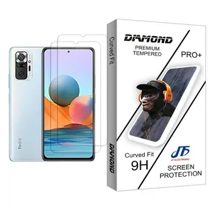 JF Diamond Glass MIX002 Screen Protector For Xiaomi Redmi Note 10 Pro Pack Of 2