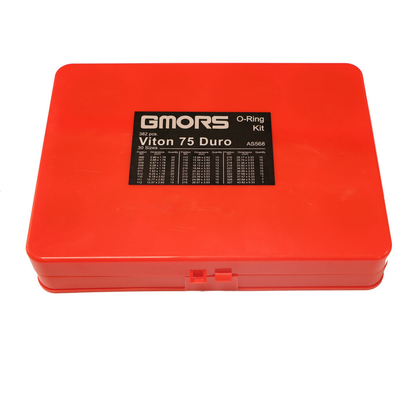 جعبه اورینگ وایتون جیمورس مدل viton AS-568 مجموعه 382 عددی