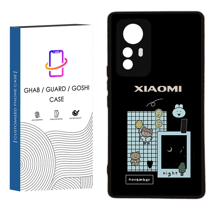 کاور قاب گارد گوشی طرح دخترانه کد 37 - TPU مناسب برای گوشی موبایل  شیائومی Redmi Note 12S