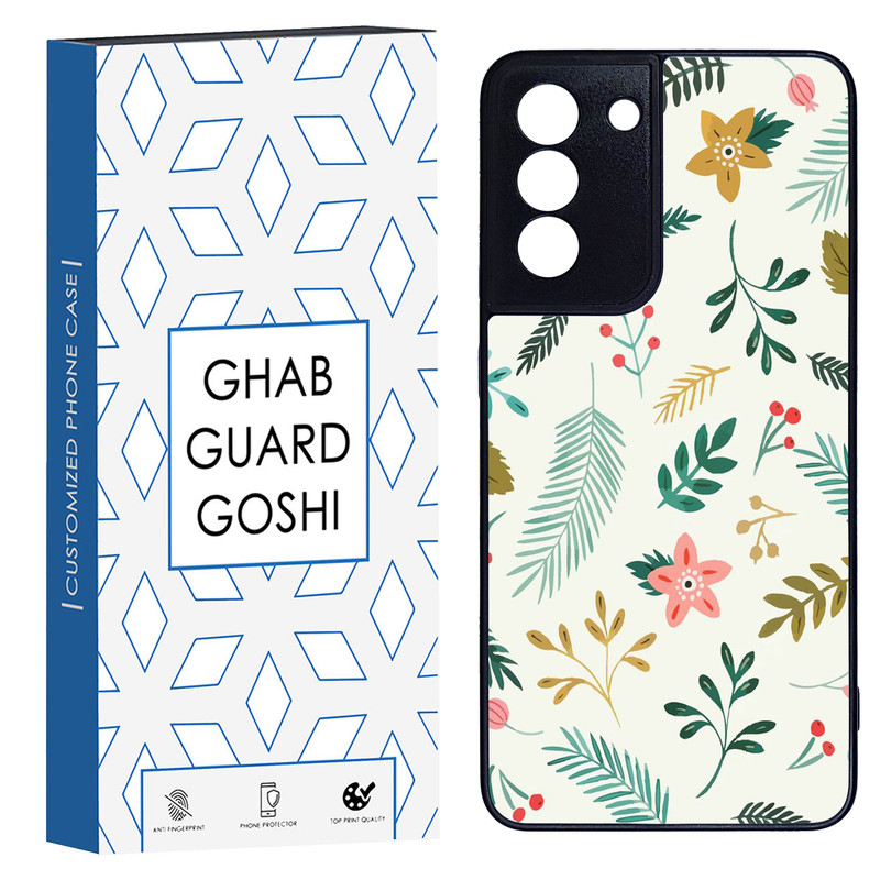 کاور قاب گارد گوشی طرح گل کد TPU-036 مناسب برای گوشی موبایل سامسونگ Galaxy S21 fe