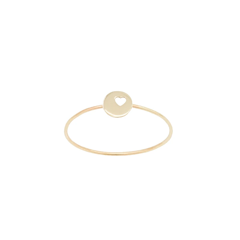 انگشتر طلا 18 عیار زنانه مایا ماهک مدل دایره MR1399 