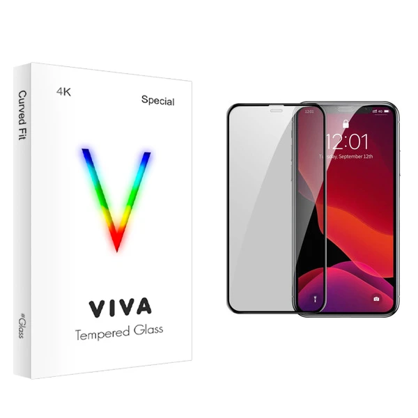 محافظ صفحه نمایش سرامیکی ویوا مدل 4K مناسب برای گوشی موبایل اپل iPhone 12 Pro Max