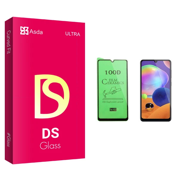 محافظ صفحه نمایش سرامیکی آسدا مدل DS مناسب برای گوشی موبایل سامسونگ Galaxy A31