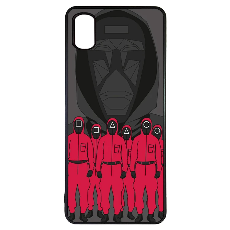 کاور گالری وبفر طرح squid game مناسب برای گوشی موبایل سامسونگ galaxy a01 core