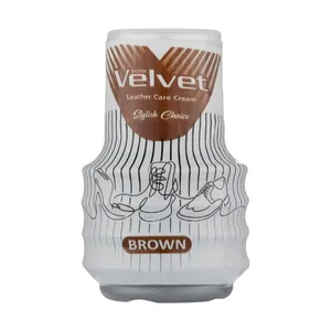واکس کفش ولوت مدل Brown