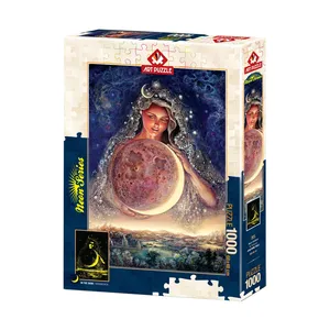 پازل 1000 تکه آرت پازل شبرنگ مدل Moon Goddess كد 5011