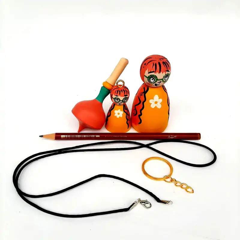 ست هدیه مدل فانتزی طرح دختر رویایی کد FP07 مجموعه 4 عددی