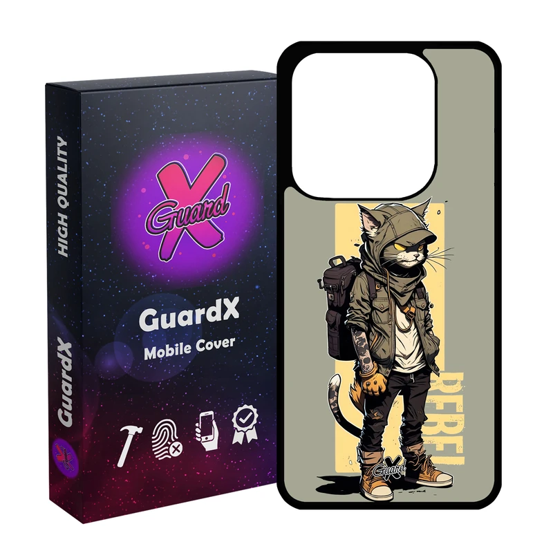 کاور گارد ایکس طرح گربه مدل 10612 مناسب برای گوشی موبایل شیائومی Redmi Note 14 4G