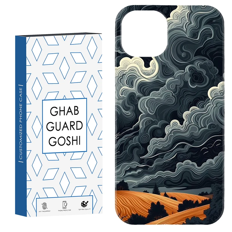 کاور قاب گارد گوشی طرح ونگوگ کد Dimo-373 مناسب برای گوشی موبایل اپل iPhone 13 / 14