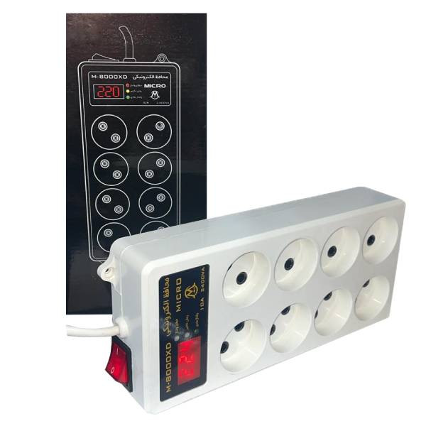 محافظ ولتاژ میکرومکس مدل M-8000LD محافظ ولتاژ میکرومکس مدل M-8000LD