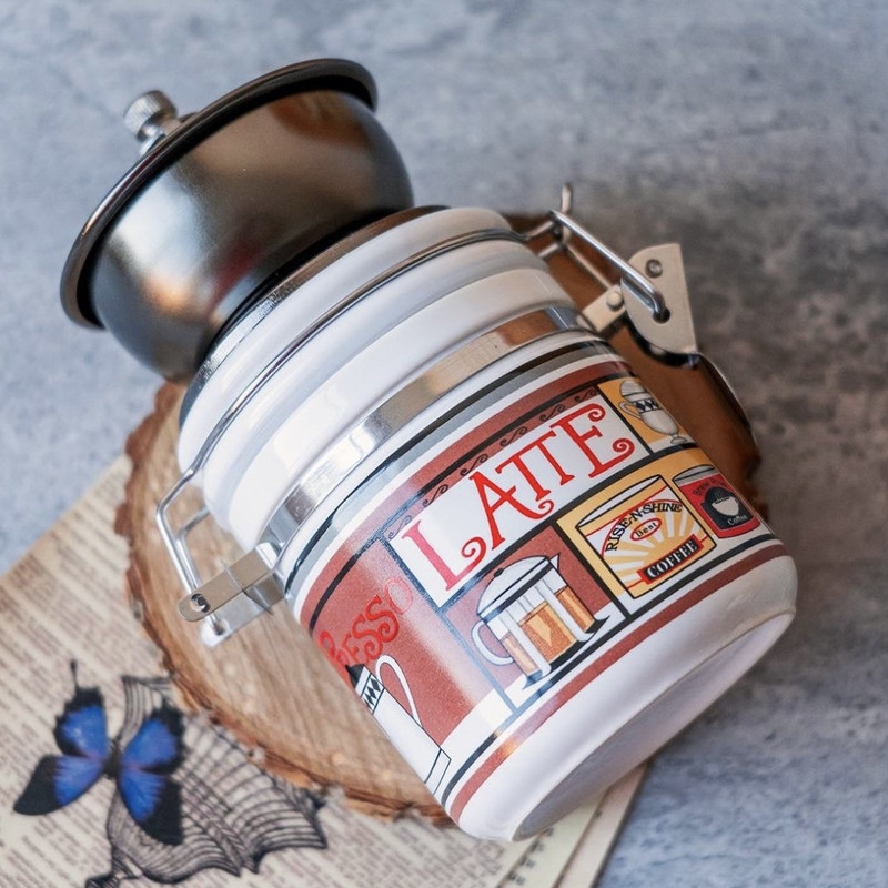 آسیاب دستی قهوه مدل سرامیکی کافی لته