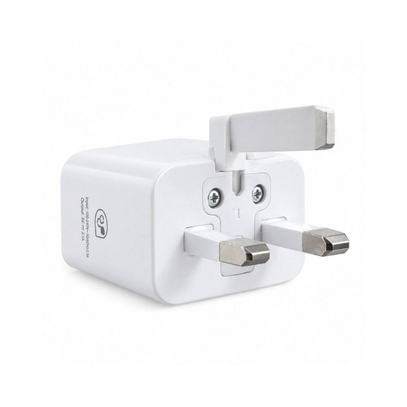 شارژر دیواری 25 وات مدل T2510، اتصال سه پین، درگاه خروجی USB-C، دارای قابلیت شارژ سریع، تکنولوژی شارژ PD 3.0