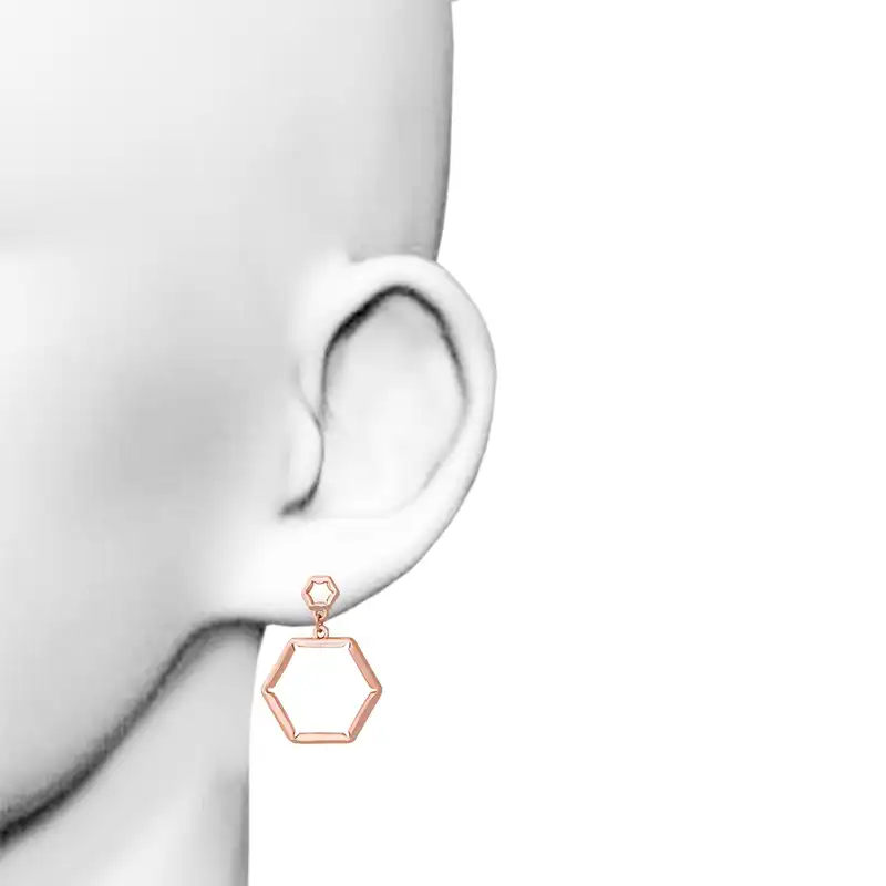 گوشواره نقره زنانه کد E5167