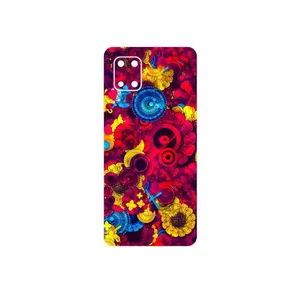 MAHOOT Vector Flower Garden Digital Art Cover Sticker for Samsung Galaxy Note 10 Lite
