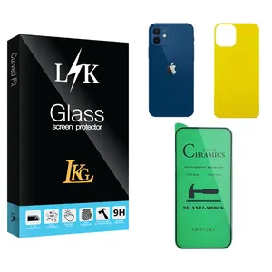 LKG LK Ceramics Screen Protector For apple 12 With Back Protector