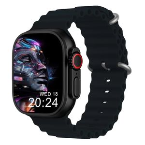 ساعت هوشمند 49 میلی متری میکروویر مدل W69-Watch Ultra بند سیلیکونی