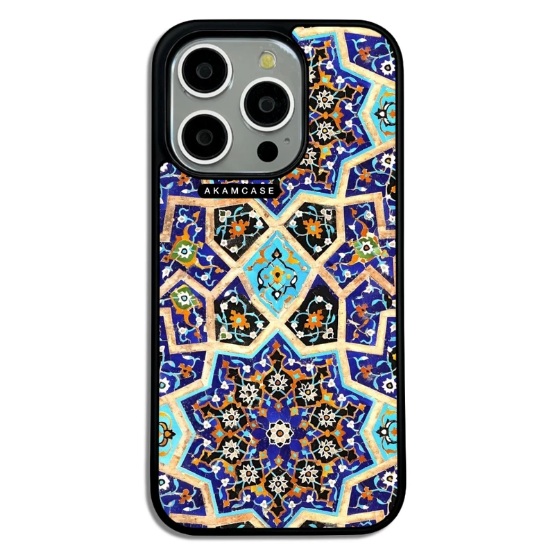 کاور آکام مدل AMC-WA15PRO-MOSAIC-23 مناسب برای گوشی موبایل اپل iPhone 15 Pro