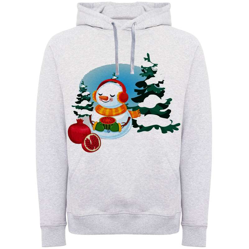 هودی زنانه مدل آدم برفی F860