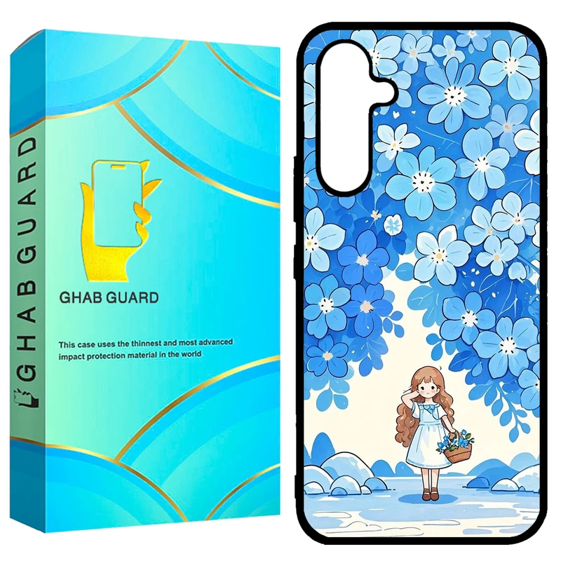 کاور قاب گارد طرح دخترانه مدل GCHPA54 مناسب برای گوشی موبایل سامسونگ  Galaxy A54 5G