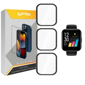 محافظ صفحه نمایش نانو اسپریگ مدل SPG مناسب برای ساعت هوشمند شیائومی Realme Watch بسته سه عددی