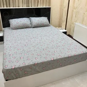 سرویس ملحفه مدل نیم ست دو نفره 3 تکه